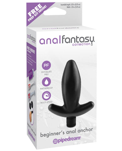 Anal Fantasy Collection Beginners Anal Anchor - Black, Anal Products,- www.gspotzone.com