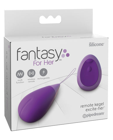 Fantasy For Her Remote Kegel Excite-Her - Purple