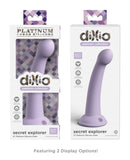 Dillio Platinum 6" Secret Explorer Silicone Dildo - Purple