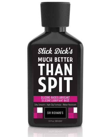 Sir Richard's Slick Dick's Better Than Spit Silicone Lubricant - 3.4 oz