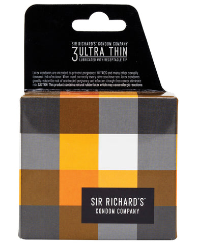 Sir Richard's Ultra Thin Condom - Pack of 3