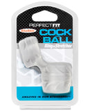 New Perfect Fit SilaSkin Cock and Ball Ring - Clear