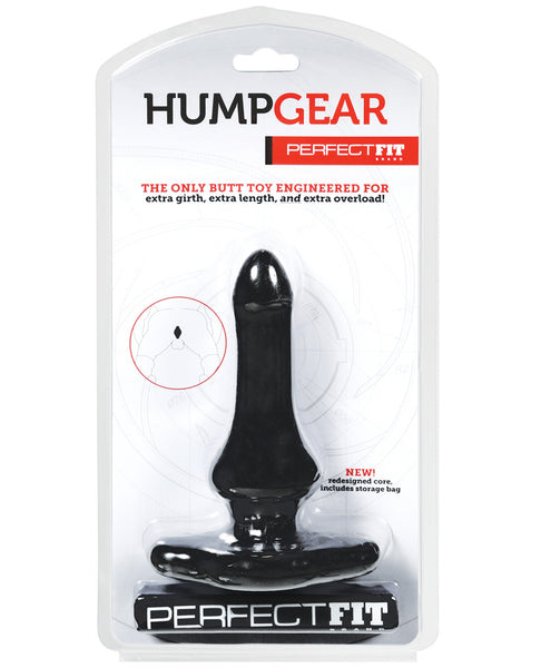 Perfect Fit Hump Gear Penetration Butt Plug - Black