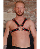 Rouge Chest Harness - Black/Red