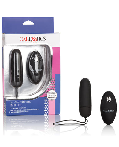 Calexotics Silicone Remote Bullet - Black