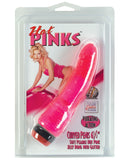 6.5" Hot Pinks Curved Jelly, Vibrators,- www.gspotzone.com