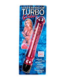 6.5" Waterproof Turbo Glider Noduled - Raspberry Crush, Vibrators,- www.gspotzone.com