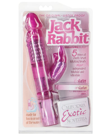 Jack Rabbit w/Floating Beads Waterproof - Pink