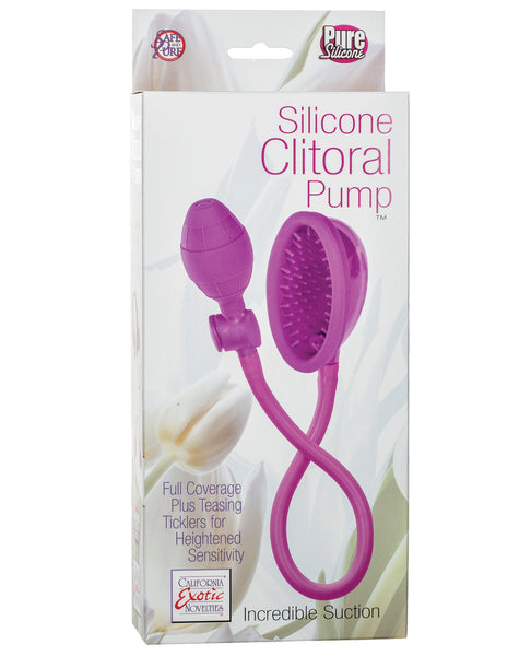 Silicone Clitoral Pump - Pink