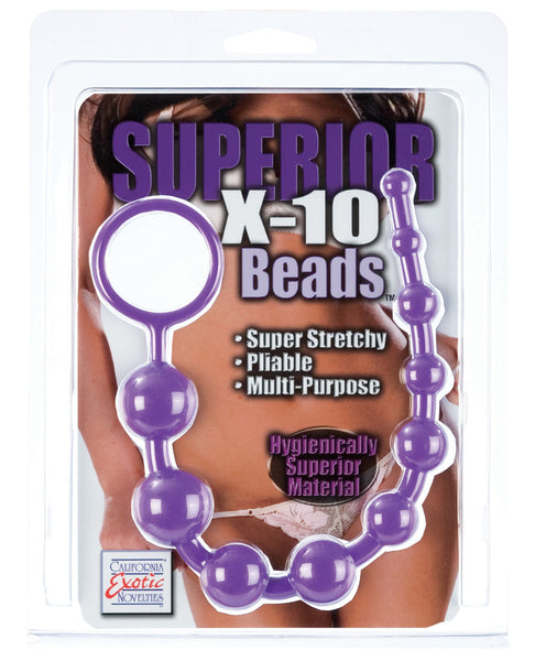 Superior X-10 Beads - Purple