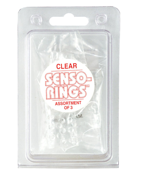 Senso Rings 3 Pack - Clear