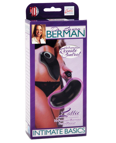 Dr. Laura Berman Intimate Basics Lottie 10 Function Remote Control Panty Pleaser