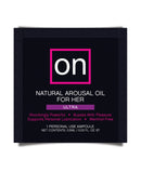 ON For Her Arousal Oil Ultra - Single Use Ampoule