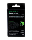 Sport Fucker Chubby Cockring - Red