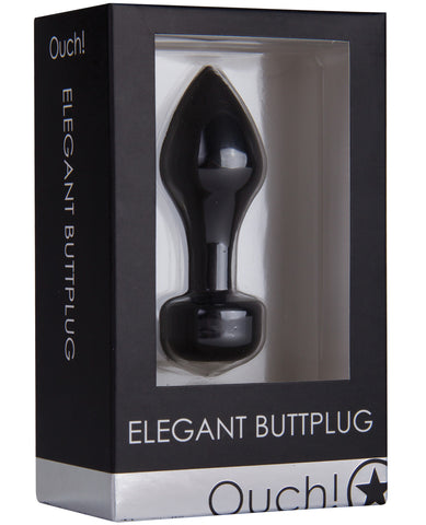 Shots Ouch Elegant Buttplug - Black