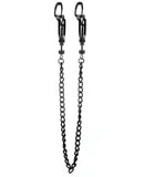 Shots Ouch Helix Nipple Clamps - Black