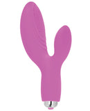 Shots Simplicity Holy G Spot & Clitoral Vibrator - 10 Speed Pink