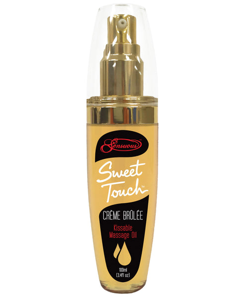 Sensuous Sweet Touch Massage Oil - 125 ml Creme Brulee
