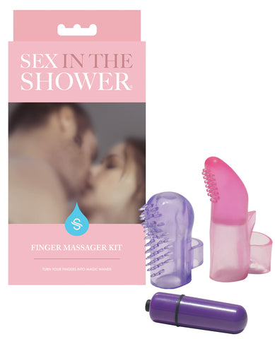 Sex in the Shower Finger Massager Kit