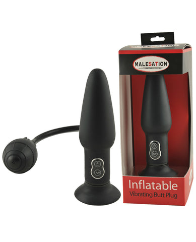 Malesation Inflatable Butt Plug w/Vibration