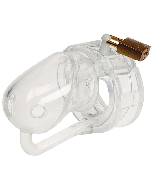 Malesation Silicone Penis Cage Small - Clear