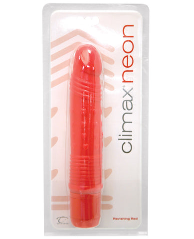 Climax Neon Vibrator - Ravishing Red