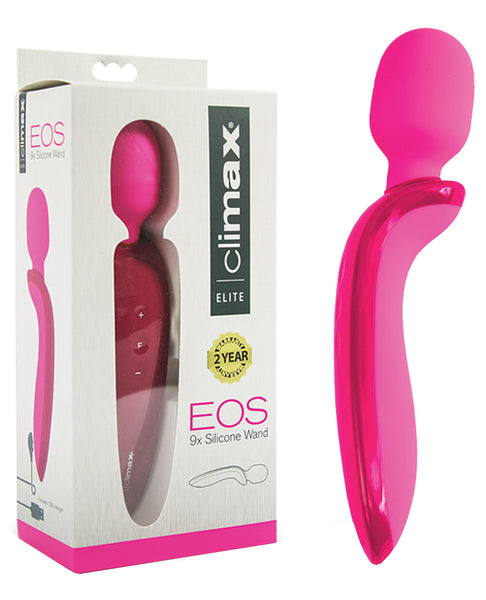 Climax Elite Eos Rechargeable Silicone Wand - Pink