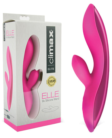 Climax Elite Elle Silicone Vibe - Pink