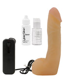 6" Cyberskin Vibrating Cyber Cock, Dongs & Dildos,- www.gspotzone.com