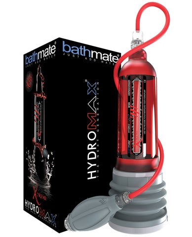 Bathmate Hydromax Extreme X50 Hydropump - Brilliant Red