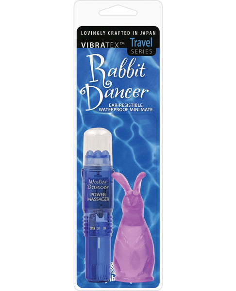 Vibratex Rabbit Dancer w/Attachment - Blue/Purple