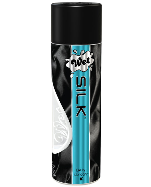 Wet Silk Water Silicone Hybrid Personal Lubricant - 9.1 oz Bottle