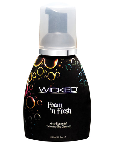 Wicked Sensual Care Collection Anti Bacterial Foaming Toy Cleaner - 8 oz Foam N Fresh