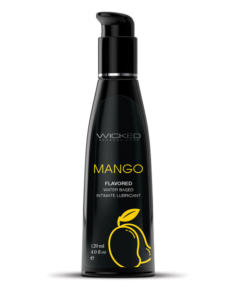Wicked Sensual Care Water Based Lubricant - 4 oz Mango