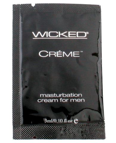 Wicked Sensual Care Collection Masturbation Cream for Men Packette - 3 ml Creme to Liquid  e