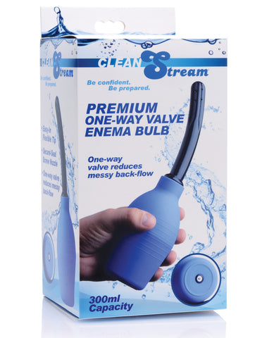 Clean Stream Premium One Way Valve Enema Bulb - 300 ml