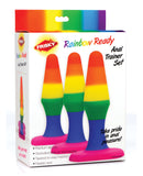 Frisky Rainbow Silicone Anal Trainer Set