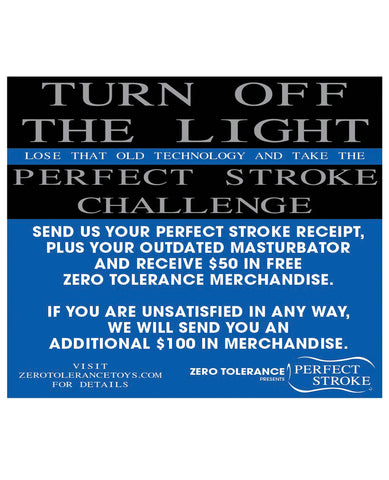 Promo Zero Tolerance Perfect Stroke Acrylic Display